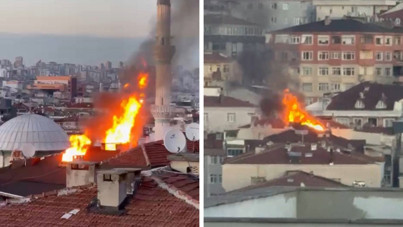 Bahçelievler'de çatıda yangın: Bitişikteki binaya sıçradı