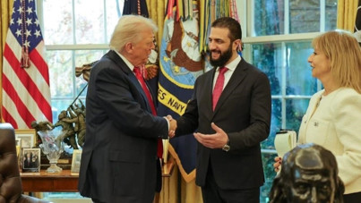 Trump, Şara ile görüştü