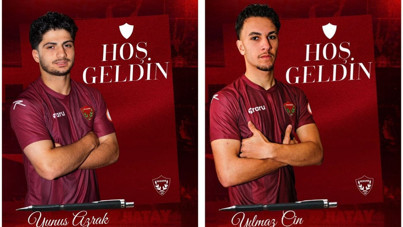 Hatayspor 17'lik iki yıldızı kaptı