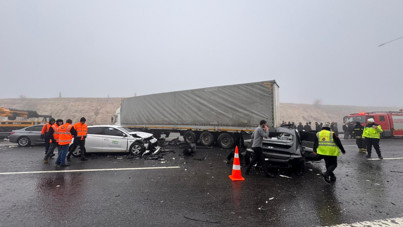 Otoyolda feci kaza: Ölü ve yaralılar var