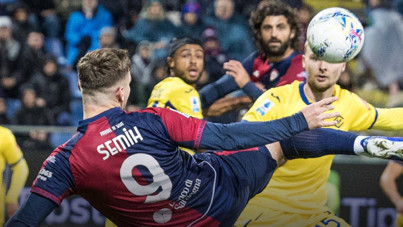 Semih Kılıçsoy’dan mükemmel gol: Galatasaraylı Victor Nelsson sadece izledi