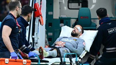Galatasaray maçında sakatlanmıştı: Kompleks yüz kırıkları ameliyatı oldu