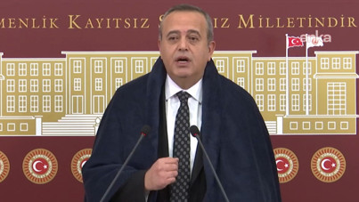 DEVA Partili vekilden battaniyeli protesto