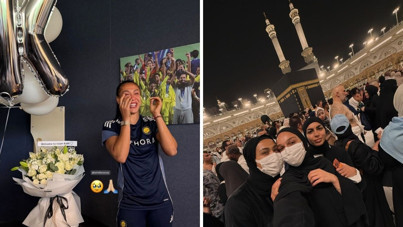 Brezilyalı kadın futbolcu Müslüman oldu