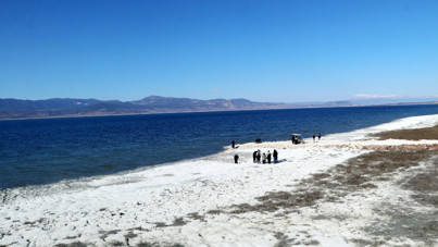 Burdur Gölü'nde su seviyesi 16 santim yükseldi