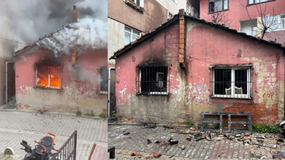 Alev alev yanan gecekonduda cansız bedeni bulundu