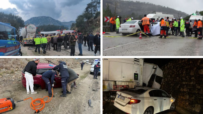 Isparta-Antalya karayolundaki kazalarda son 4 ayda 18 kişi öldü, 19 kişi yaralandı