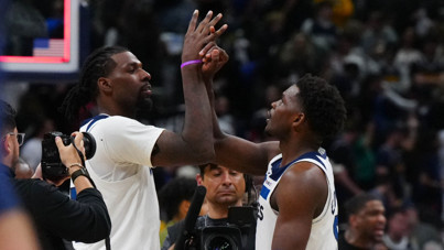 Timberwolves 19 sayılık farkı kapattı, seride eşitlik sağlandı: 119-114
