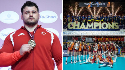 Türk sporu nisanda zirvede: 5 Avrupa Kupası, 6 altın madalya
