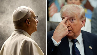 Trump'ın sözleri Vatikan'ı karıştırdı: Papa'dan dikkat çeken cevap