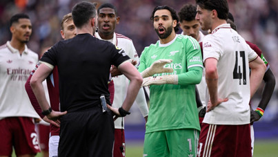 Premier Lig'de 90+5'te kıyamet koptu: Arsenal güldü, West Ham yıkıldı