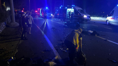 Motosikletler çarpıştı: 2 ölü
