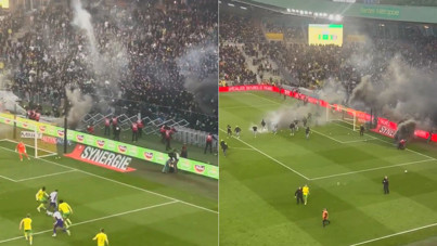 Fransa'da olaylı gece: Nantes-Toulouse maçı 22. dakikada tatil edildi