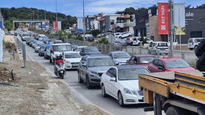 Bodrum’a bayram akını: 24 saatte 20 bin araç giriş yaptı