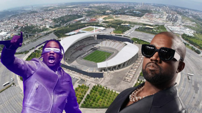 Kanye West'in İstanbul konseri için Travis Scott sürprizi