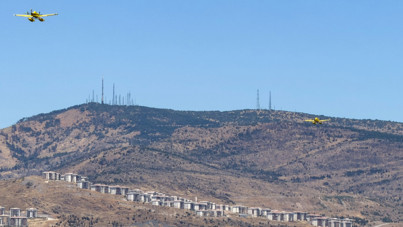 İzmir'de orman yangını