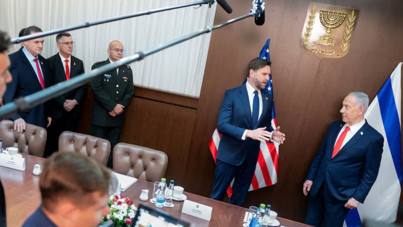 Aylardır gerginlerdi: Vance ve Netanyahu yüzleşti