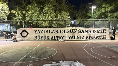 Altay'da kayyum sitemi: 'Yazıklar olsun sana İzmir'