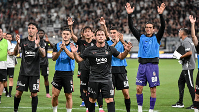 Beşiktaş, Hradec Kralove deplasmanında 10 kişiyle kazandı: 0-1
