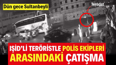 IŞİD'li teröristle polis arasında İstanbul'daki çatışmanın görüntüsü ortaya çıktı: İşte dehşet anları!