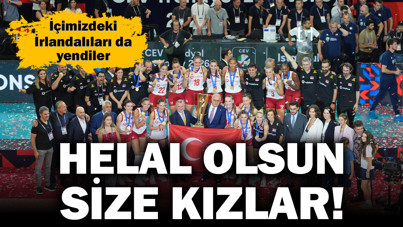 Helal olsun size kızlar: İçimizdeki İrlandalıları da yendiler