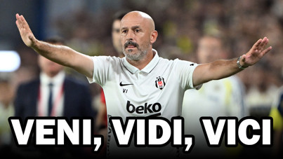 Derbiye Vincenzo Italiano damgası: Veni, vidi, vici
