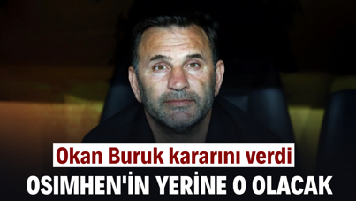 Osimhen'in yokluğunda forvet o olacak: Okan Buruk'un kararı net