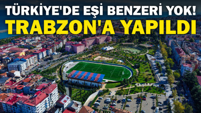 Türkiye'de eşi benzeri olmayan millet bahçesi: Trabzon'a yapıldı