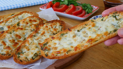 Evde sarımsaklı ekmek yapmak meğer bu kadar kolaymış! İşte püf noktası