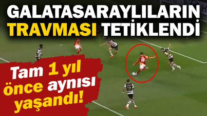 Galatasaraylıların travması tetiklendi: Tam 1 yıl önce aynısı yaşandı