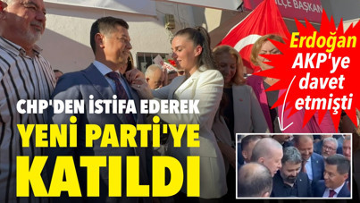 Erdoğan'ın AKP'ye davet ettiği Marmaris Belediye Başkanı Acar Ünlü YENİ Parti'ye katıldı
