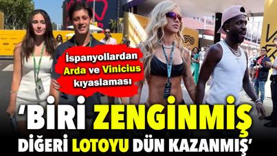 Arda Güler ve Vinicius kıyaslaması: 'Biri zenginmiş, diğeri lotoyu dün tutturmuş'