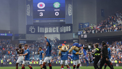Rangers derbide Celtic'i dağıttı: 'Old Firm'de 3 gol