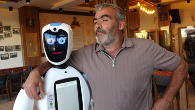 Erzurum’da vatandaşın derdini robot dinliyor