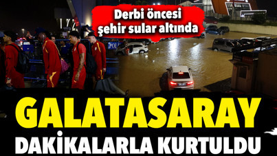 Galatasaray dakikalarla kurtuldu: Trabzon sular altında kaldı