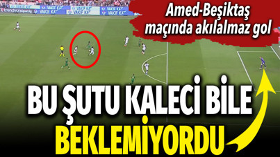 Gift Orban'dan Beşiktaş'a akılalmaz gol: Kaleci bile beklemiyordu