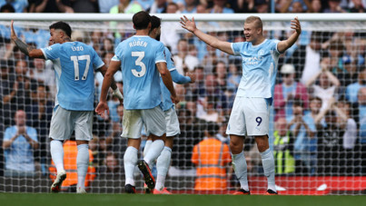Premier Lig'de 8 gollü maç: Manchester City 5'te 5 yaptı