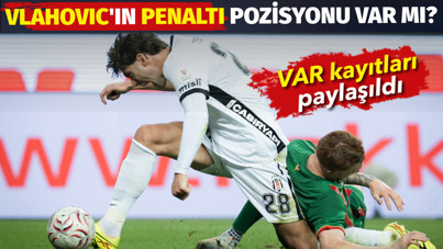 Süper Lig'de 6. haftanın VAR kayıtları paylaşıldı. Vlahovic'in penaltı pozisyonu var mı?