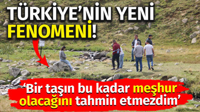 Yayladaki sıradan bir taş, Salah sayesinde meşhur oldu