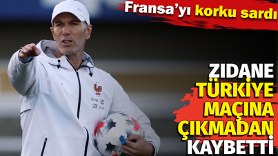 Zidane Türkiye maçına çıkmadan kaybetti. Fransa’yı korku sardı