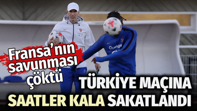 Türkiye - Fransa maçına saatler kala sakatlandı: Yıldız isim kadrodan çıkartıldı