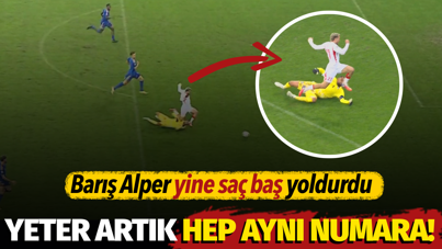 Barış Alper Yılmaz yine saç baş yoldurdu. Yeter artık hep aynı numara