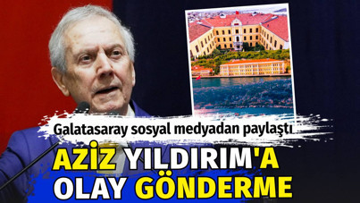 Galatasaray'dan Aziz Yıldırım'a olay gönderme. Üçlü fotoğraf paylaştılar