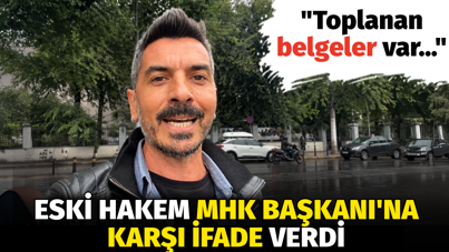 Eski hakem Deniz Ateş Bitnel Ferhat Gündoğdu'ya karşı ifade verdi. Emniyetteki hazırlığı açıkladı