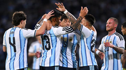 Arjantin, Messi'nin oynamadığı maçta Bolivya'yı salladı