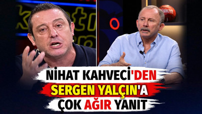 Nihat Kahveci'den Sergen Yalçın'a çok ağır yanıt