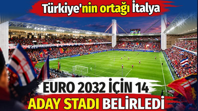 Türkiye'nin ortağı İtalya EURO 2032 için 14 aday stadyumu belirledi. 120 kriter üzerinden sadece 5'i seçilecek