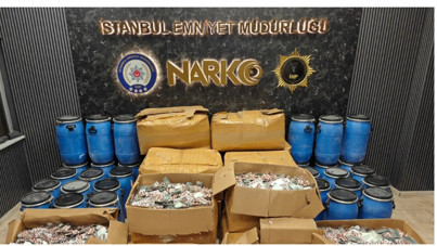İstanbul’da dev uyuşturucu operasyonu. Depodan çıkanlar şoke etti