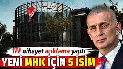 TFF nihayet açıklama yaptı. Yeni MHK için 5 isim