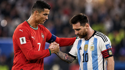 Ronaldo ezeli rakibi Messi'ye şapka çıkardı: Sana sarılıyorum